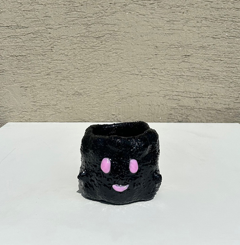 thing pot/ 띵 팟 (black,pink)